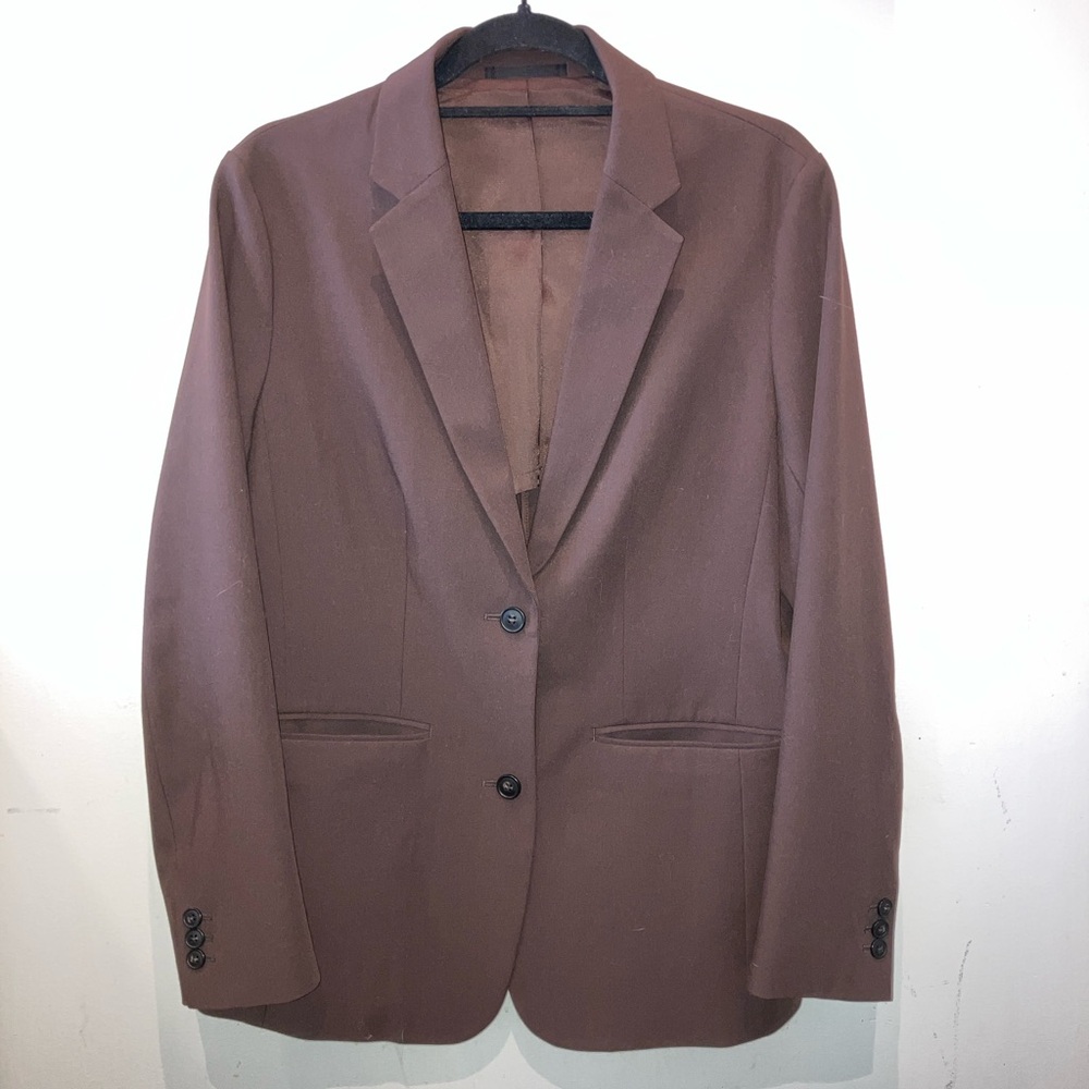 Uniqlo Brown Blazer (NWOT)